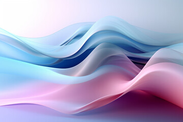 Fototapeta na wymiar AI Generative abstract colorful smooth background wallpaper 
