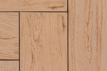 Naklejka premium Wood planks background board pattern texture hardwood lines laminate flooring panel close up