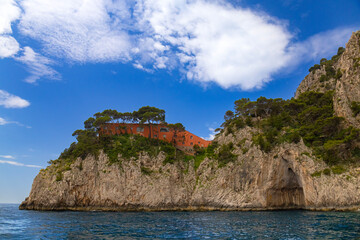 Capri, wyspa w zatoce Neapolitańskiej