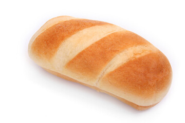 Small loaf on white background
