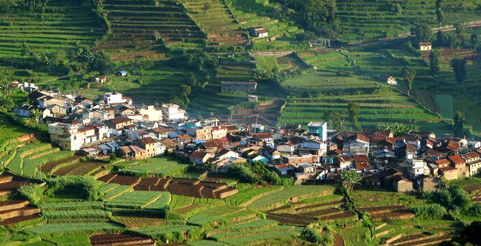 An Indian Village in Munar.
