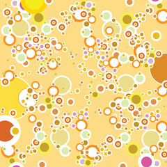 A abstract multi colour background to reflect bubbles