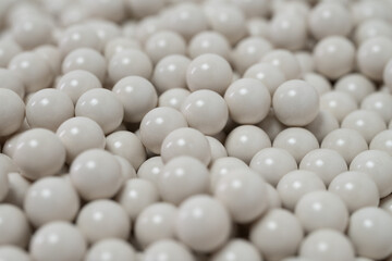 積み上がってる白玉