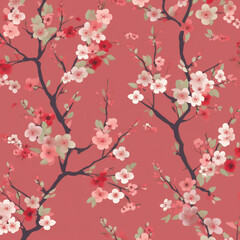 Cherry Blossom Pattern