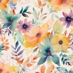Obraz premium Abstract Floral Pattern