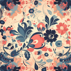 Abstract Floral Pattern