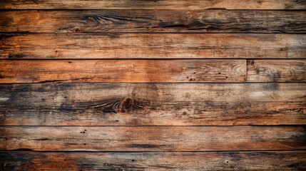 Old wooden planks aged, texture, background, high quality, nice grain. Generative AI