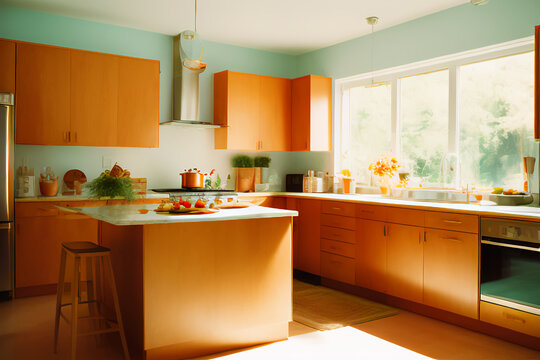Kitchen modern-style interior design