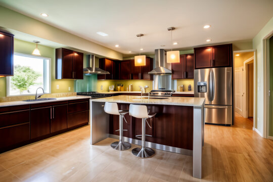 Kitchen modern-style interior design