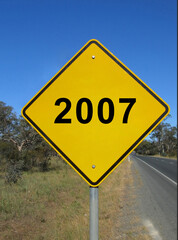Road Sign. 2007