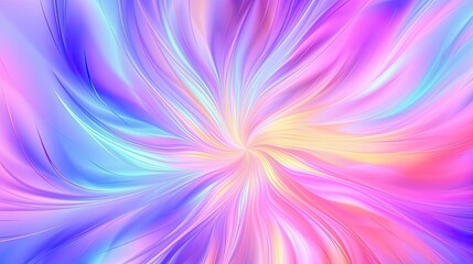 Obraz premium Pastel holographic iridescent background