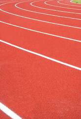 Fototapeta premium athletics track