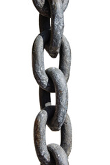Isolated chain with clipping path