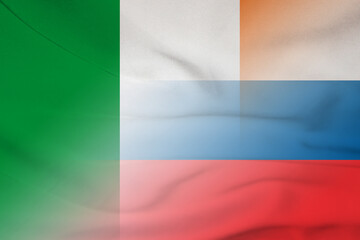 Ireland and Slovenia state flag transborder relations SVN IRL