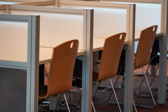 reading room in library