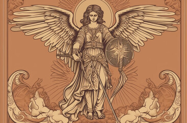 Michael Archangel Illustration