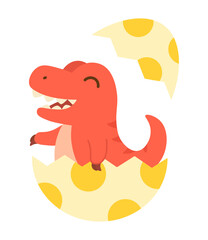 生まれたてのティラノサウルス　卵