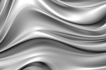 Abstract silver background, ai generative