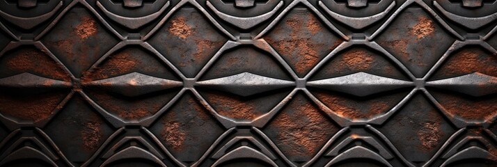 Metal Iron Background Texture - Iron Metallic Steel Backdrop - Wallpaper Iron Metal Pattern Texture created with Generative AI Technology