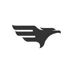 eagle logo template. Icon Illustration Brand Identity. Isolated and flat illustration. Vector graphic