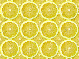 Obraz premium fresh lemon slice