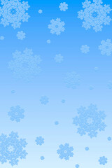 Snowflakes paper background