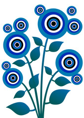 Naklejka premium a photo of flower illustration