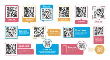 QR code color set