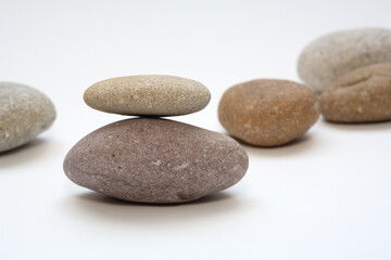 Fototapeta na wymiar An arrangement of some stones