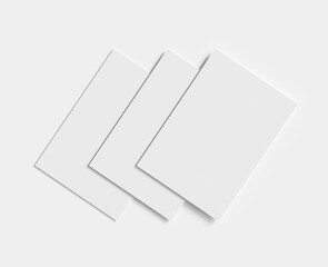 Realistic textures A3 Paper size for corporate business, mockup, cover, brochure and etc 