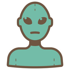 Fototapeta premium alien illustration