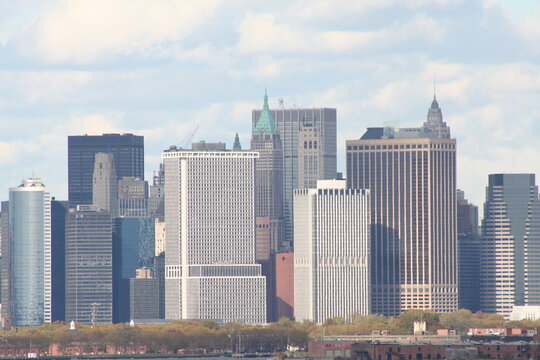 skyline of new york
