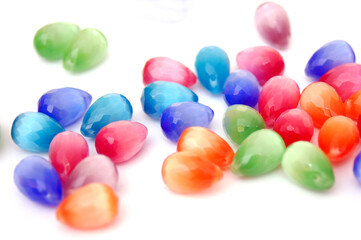 Some colorful pendants for jewelry merchandises