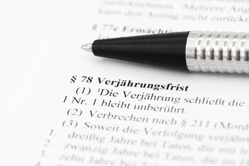 Verjährungsfrist
