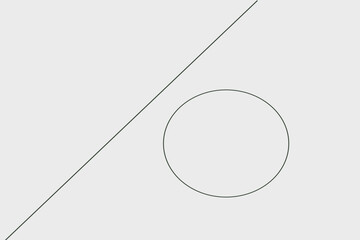 Black lines with circles and white background