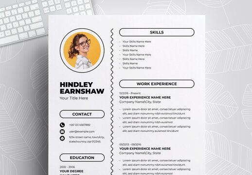 Resume and Cover Letter Layout