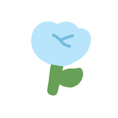 Cute rose Flower Sticker