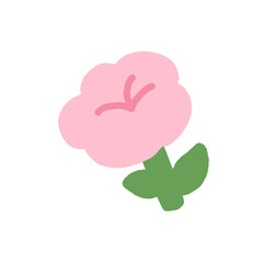 Cute rose Flower Sticker