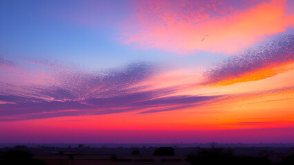 Fototapeta premium evening sky