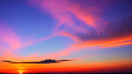 Obraz premium evening sky