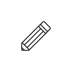 Edit vector icon. Pencil, Write icon symbol illustration