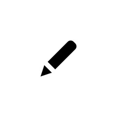 Edit vector icon. Pencil, Write icon symbol illustration