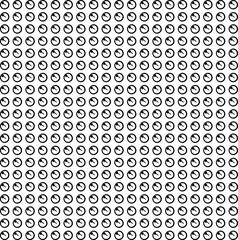 Circles with lines inside form a texture