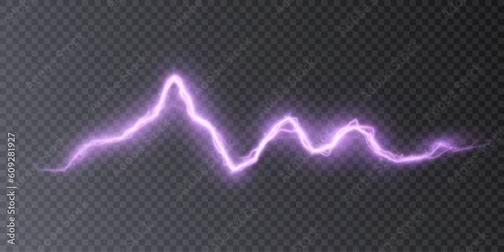 Poster abstract flash of light with elements of electric discharge, lightning. high current, power. vector 