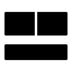 Fototapeta premium layout icon 