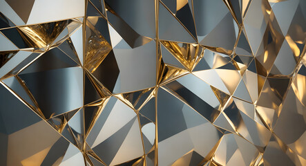 Abstract Geometric Design: Bright and Colorful Artistic Background