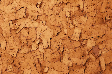 Closeup of cork like material with texture and pattern. Background. Developed with generative ai