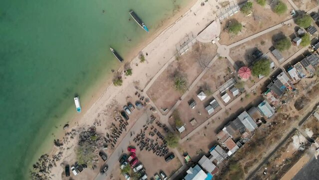 Drone Footage around Lariti Beach Pantai Lariti Bima