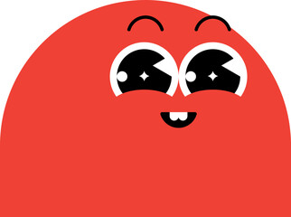 Cute Abstract Character Illustration Vector