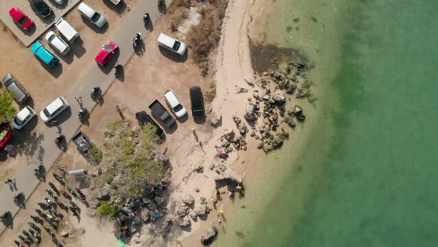 Drone Footage around Lariti Beach Pantai Lariti Bima